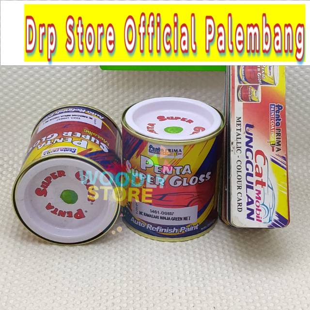 PENTA SUPER GLOSS KAWASAKI NINJA GREEN HIJAU NINJA CAT BODY DUCO 200ml