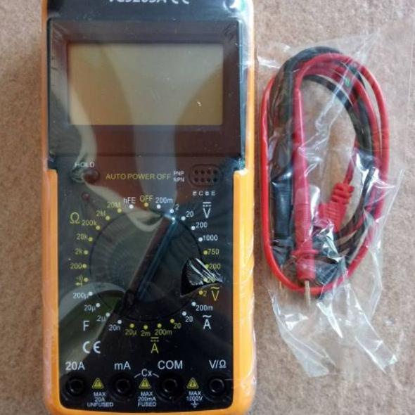 Kemasan Baru.. Avo Multimeter Digital DT-9205A SP-9205A CD-9205D 9205A Multitester LCD besar WE9