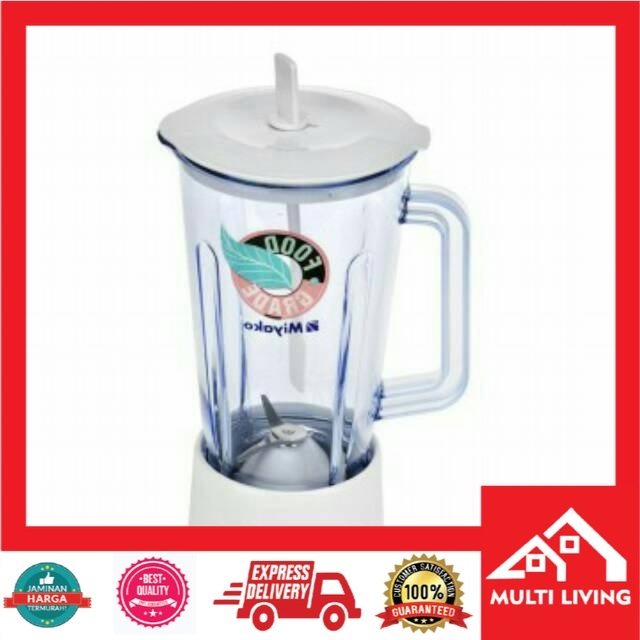 Gelas blender miyako 1 set fullset