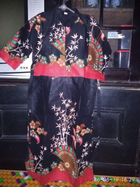 Batik Couple Keluarga Sania Ruffle Ori Ndoro Jowi Dnt Kipas