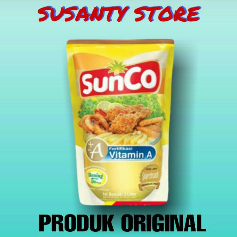 

SUNCO MINYAK GORENG 2LITER.