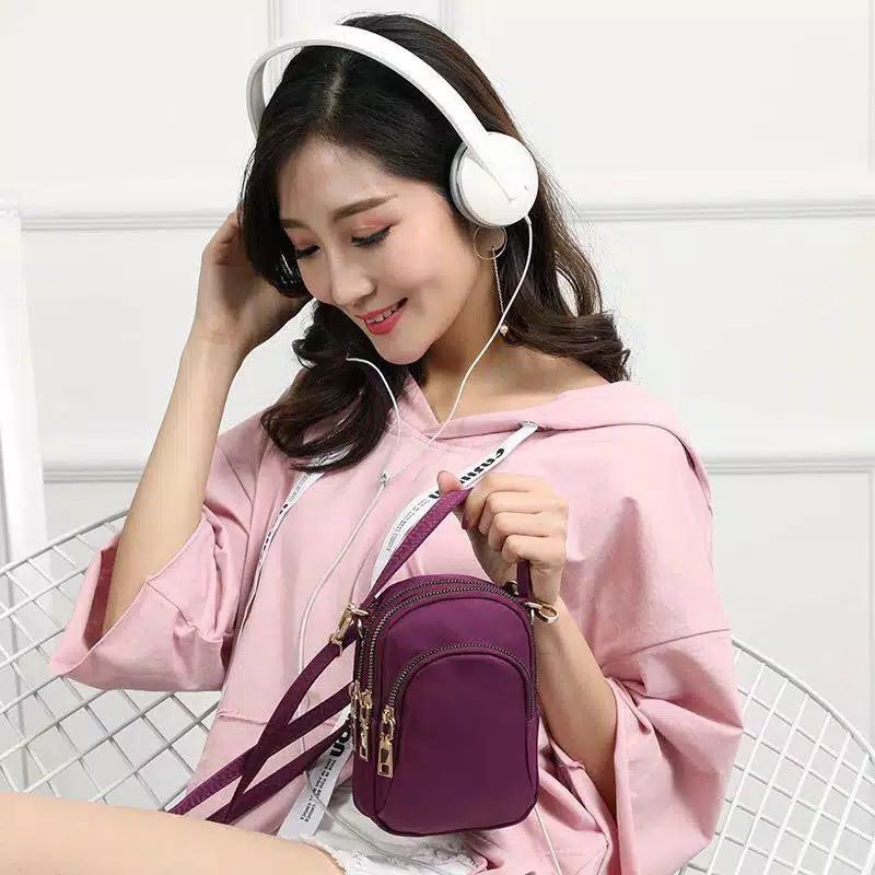 Original Tas Wanita Import Jinjing Selempang CHIBAO Mini Parasut Kualitas Super Best Seller