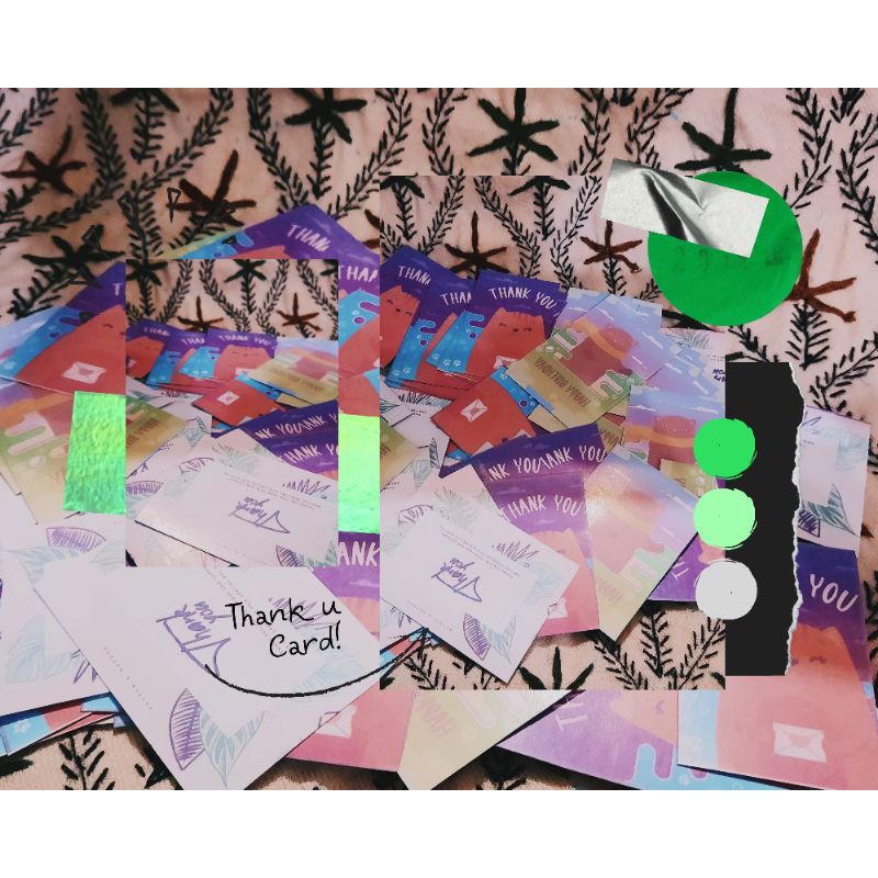 

THANK YOU CARD / THANKS CARD / KARTU UCAPAN TERIMAKASIH / SOUVENIR PERNIKAHAN / GIFT CARD / OL SHOP