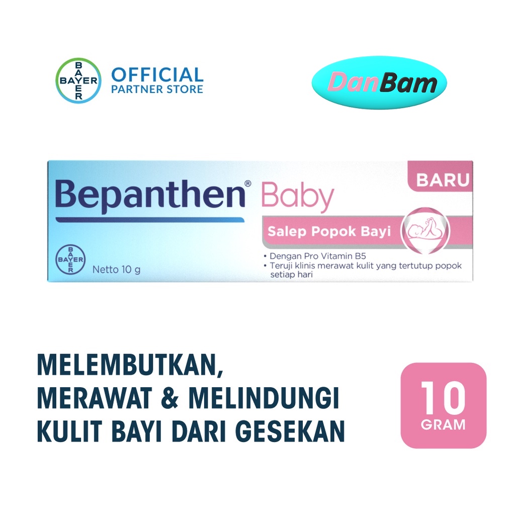 Bepanthen Salep Bayi Ruam Popok 10 gram