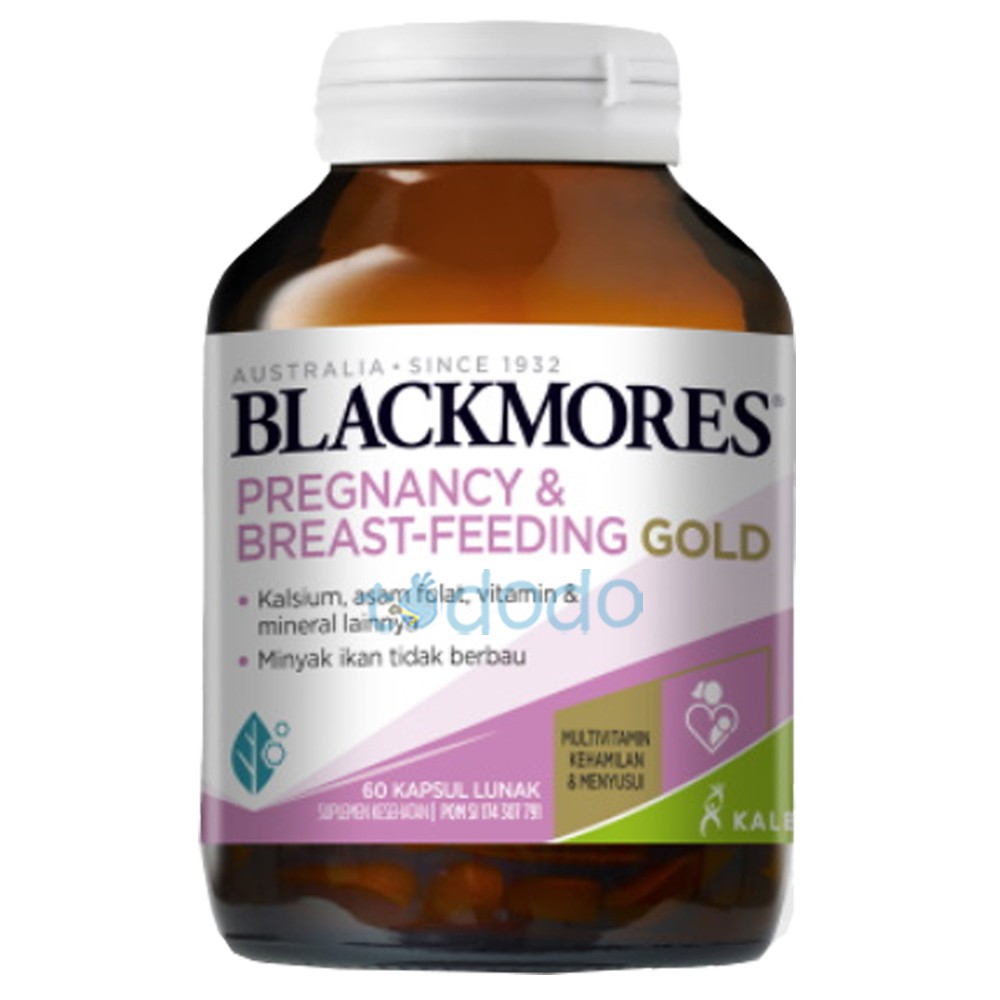 Blackmores Pregnancy 60 Capsules Supplemen Ibu Hamil dan Menyusui