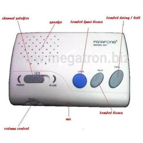 Telepon | Wireless Intercom (Interkom Tanpa Kabel)