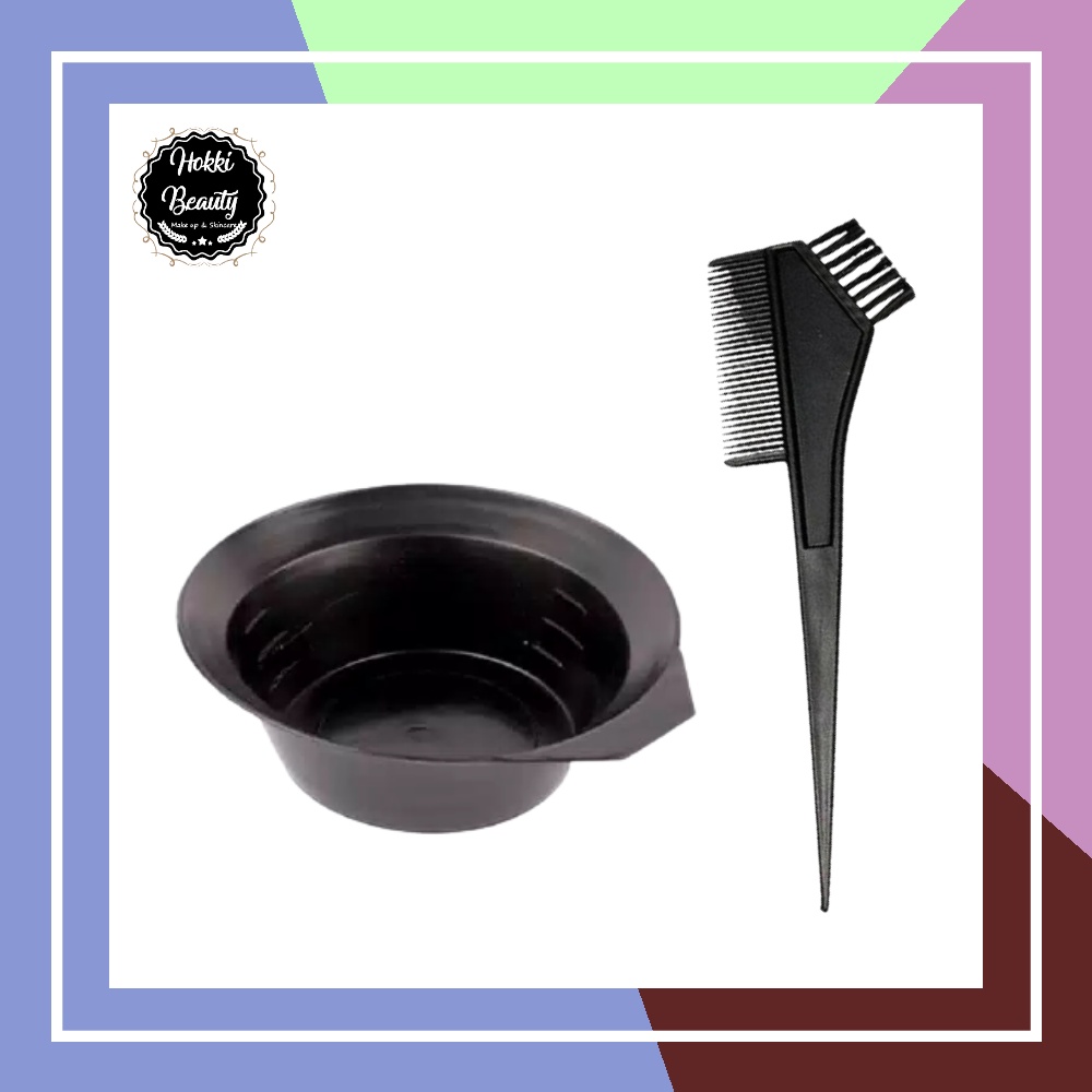 Mangkok semir 1 SET sisir semir Murah / Mangkok pewarna rambut SET Murah