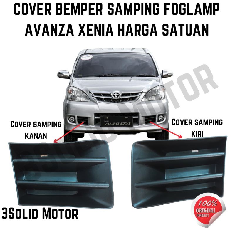 New Cover Bemper Samping Foglamp Avanza Xenia
