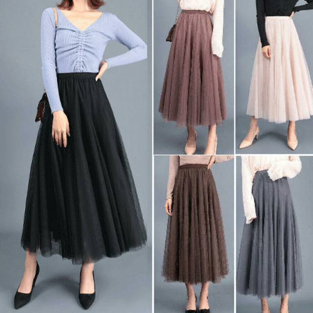  ROK  TUTU  ROK  TUTU  POLOS rok  tutu  skirtROK TUTU  MAXY Model 