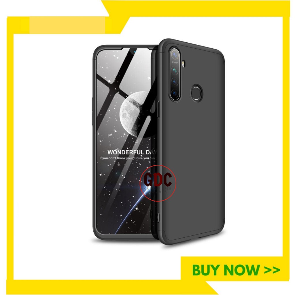 ORIGINAL Hardcase GKK CASE 360 Full Protective for Realme 5 BIASA / Realme 5 Pro ( Beda Ukuran )