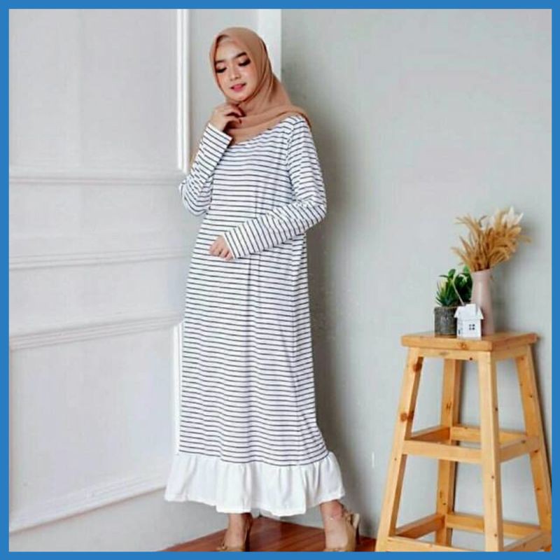 Dress Muslim LUF BO SN Maxi Dress Fatimah Maxi Dress Maxi Dress Kekinian