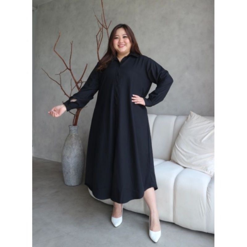 READY!! DIEVA ATASAN XXXXXL MUSLIMAH LONG TUNIK WANITA JUMBO LD120-140 BAHAN SHAKILA PREMIUM COTTON