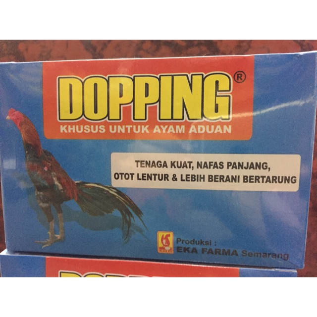 Doping (dopping ayam aduan) box