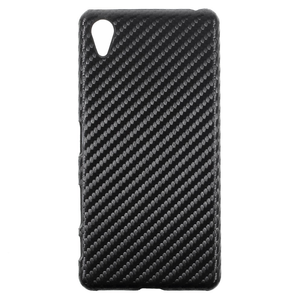 Carbon Hard Sony Xperia X Performance Case Fiber Cover Casing - Black