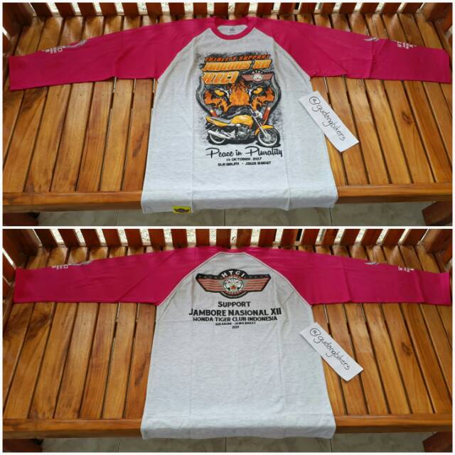 Kaos honda tiger club indonesia 097 htci motor bikers not tab html mbi tirev tilam tilas old gl200