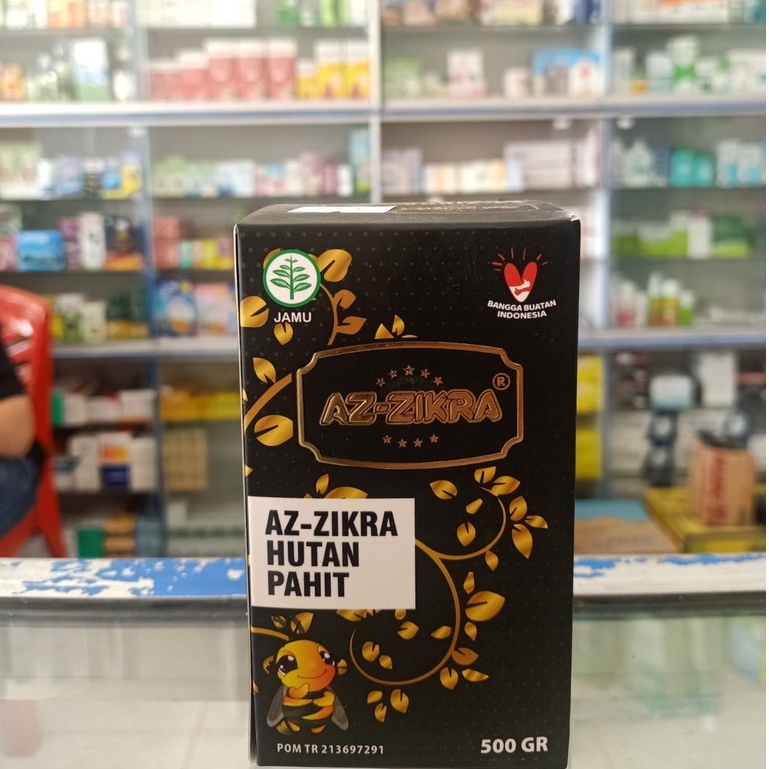 Madu Hitam Pahit Madu Hutan Pahit Madu Azzikra Kemasan Terbaru Original Az-Zikra 500gr