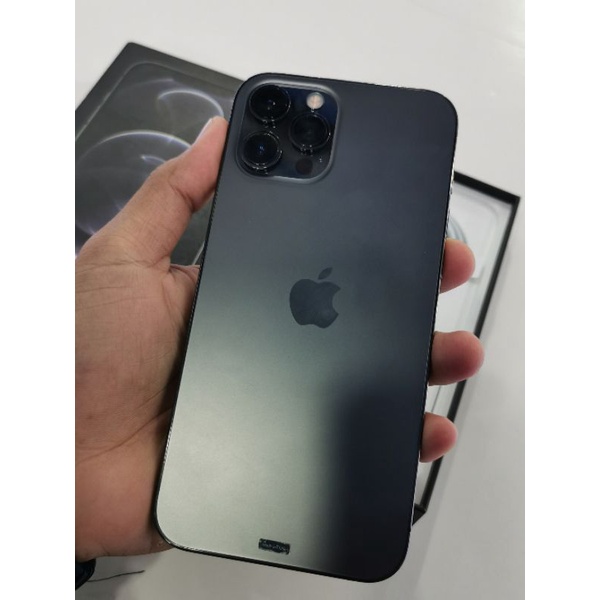 Jual IPHONE 12 PRO MAX 256GB RESMI IBOX NORMAL LIKE NEW | Shopee Indonesia