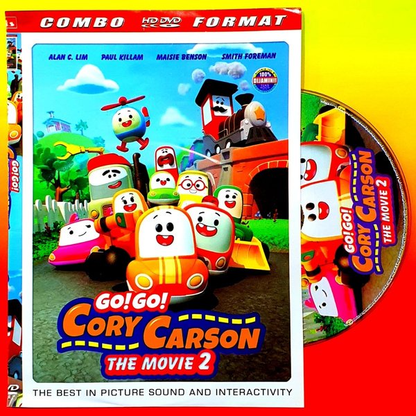 NEW PRODUCT KASET DISC FILM KARTUN ANAK ANAK GO GO CORY CARSON THE MOVIE 2 KUALITAS OKE