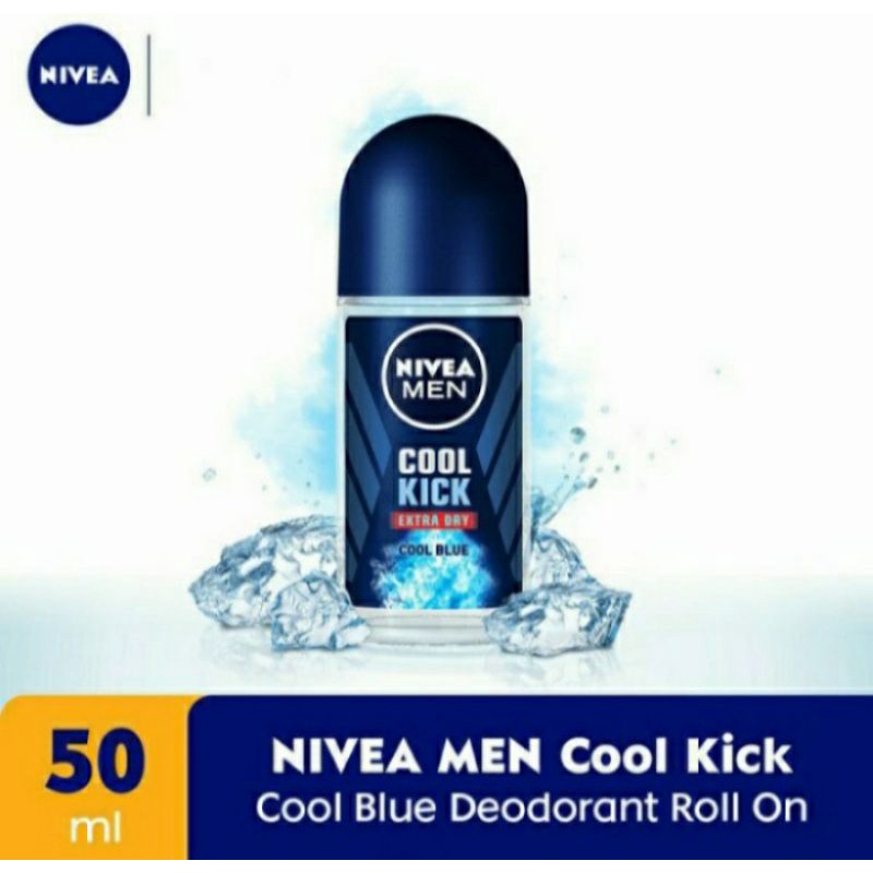 nivea men cool kick extra dry cool blue 50ml