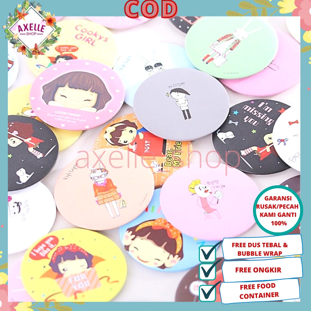 CERMIN BULAT / CERMIN BULAT MINI / KACA MINI