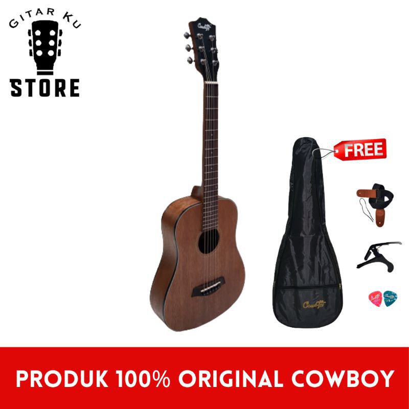 Gitar Akustik 3/4 Cowboy GW-120NS Original