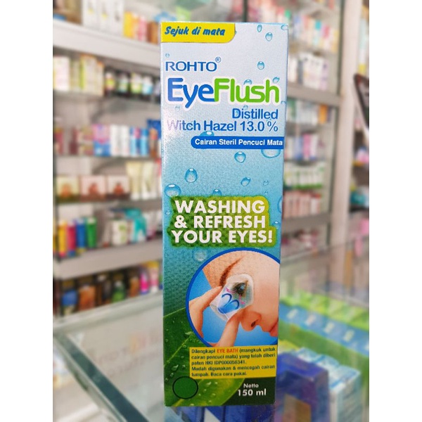 Eye Flush Rohto / Pencuci Mata / Membersihkan Mata / Iritasi Ringan