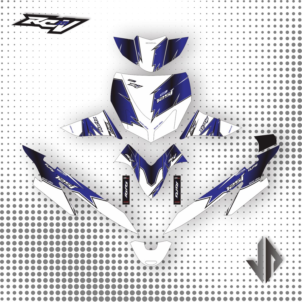 Decal Sticker / Stiker Vario 110 CW 2006 2007 2008 2