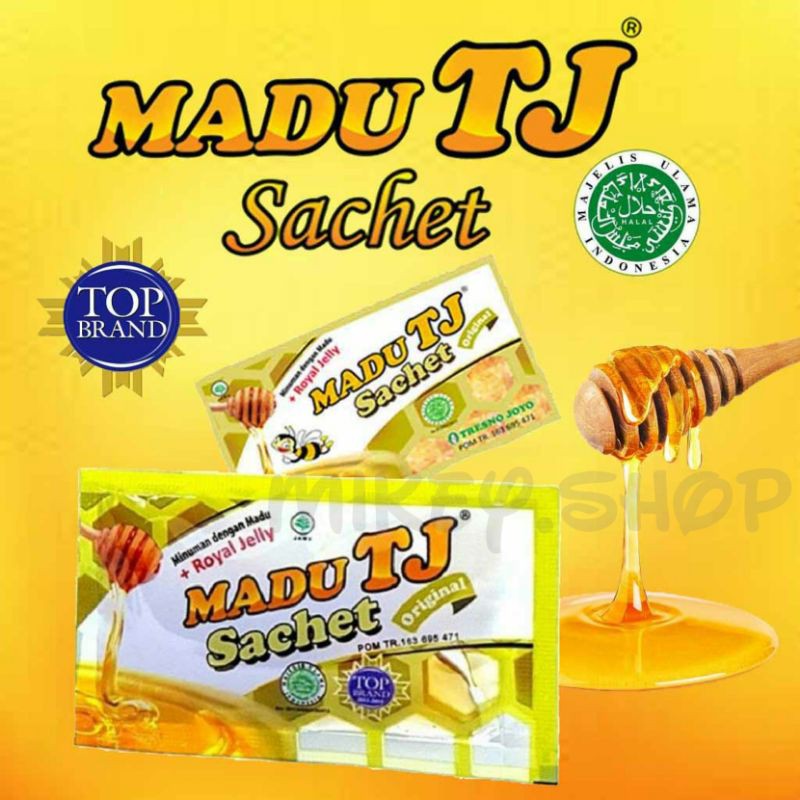 

Madu TJ Sachet Original 20gr + Royal Jelly Tresno Joyo