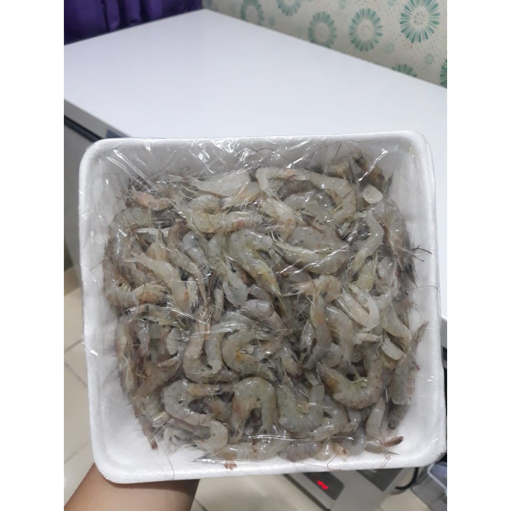 

Udang Vaname Uk. Kecil Segar 1000 Gram
