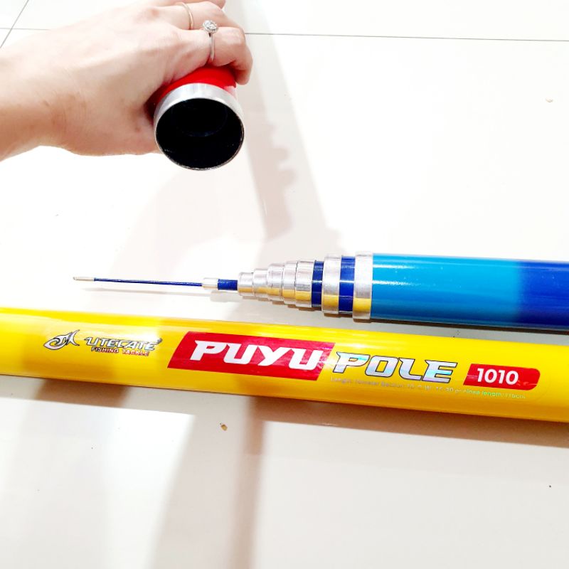 TEGEK UTECATE PUYU POLE 6M 7M 8M 10M / JORAN GABUS UTECATE