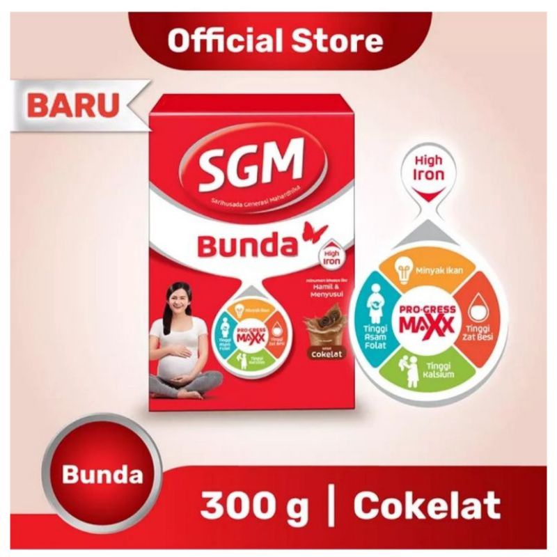 SGM BUNDA RASA COKLAT 300 G