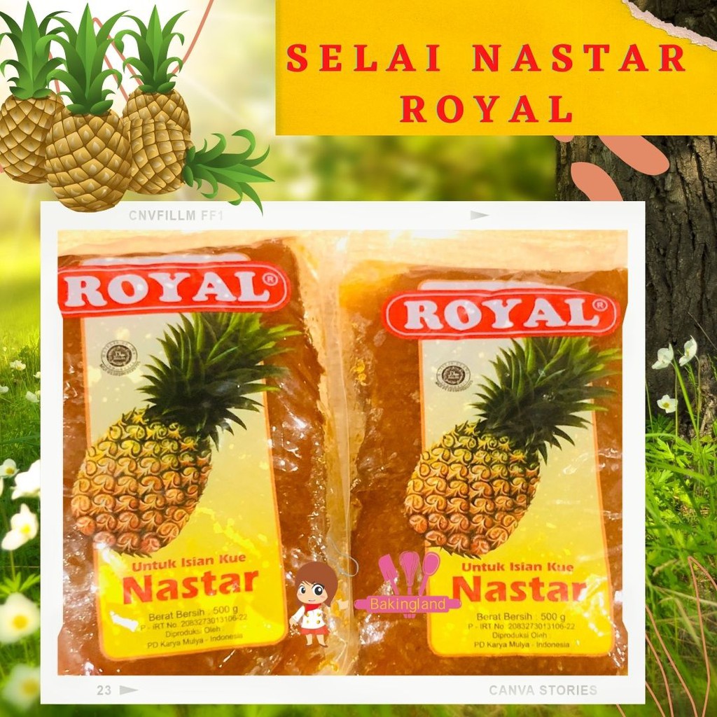

ROYAL Selai isian nastar 500gr