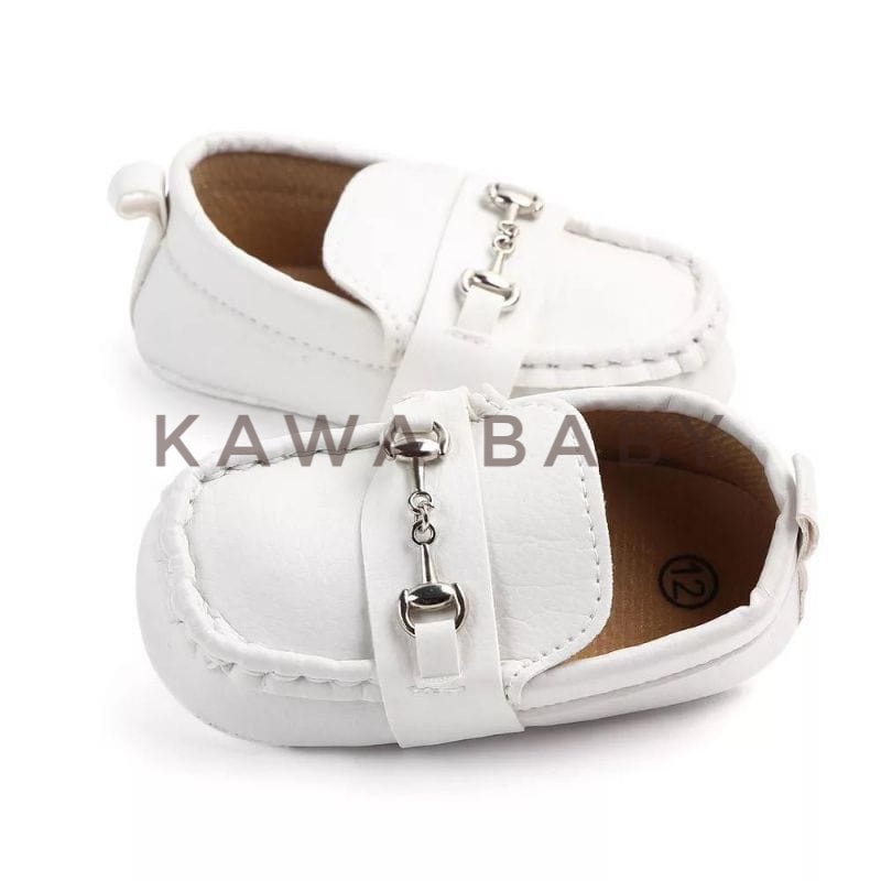 sepatu bayi loafers premium unisex acc gold gemerlap