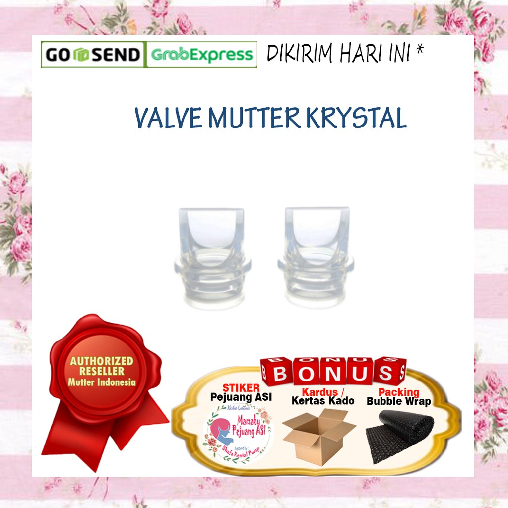 Valve Mutter Krystal / Sparepart Mutter Krystal