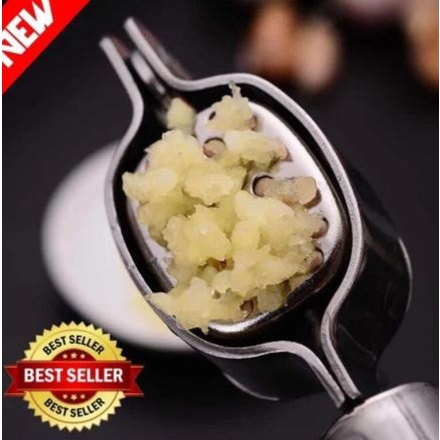 tomumuda Alat Penghancur Bawang Putih Garlic Onion Press Stainless Steel Perasan Lemon