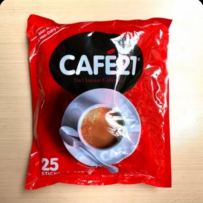 

MURAH PROMO cafe21 2in1 instan coffee mix kopi cafe 21 coffeemix (BISA COD)