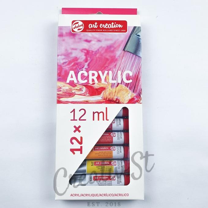 

Talens Art Creation Cat Acrylic 12 x 12Ml ---READY---