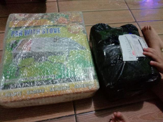 Warmer Square Pan/ Tempat Prasmanan ( 2 Layer )