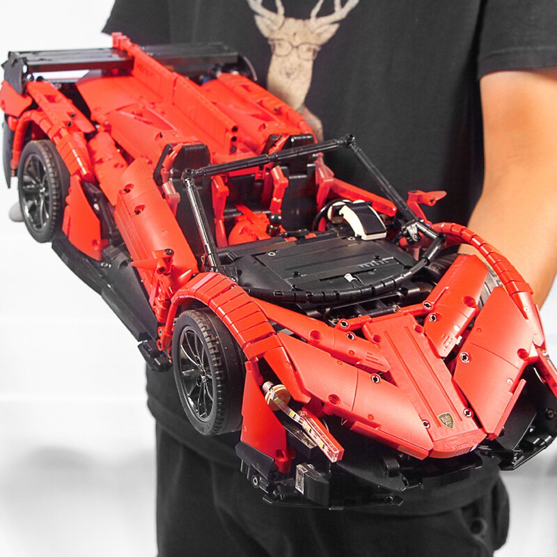 MOULD KING 13079 RED VENENO TECHNIC BRICKS BRICK BLOCKS BLOCK