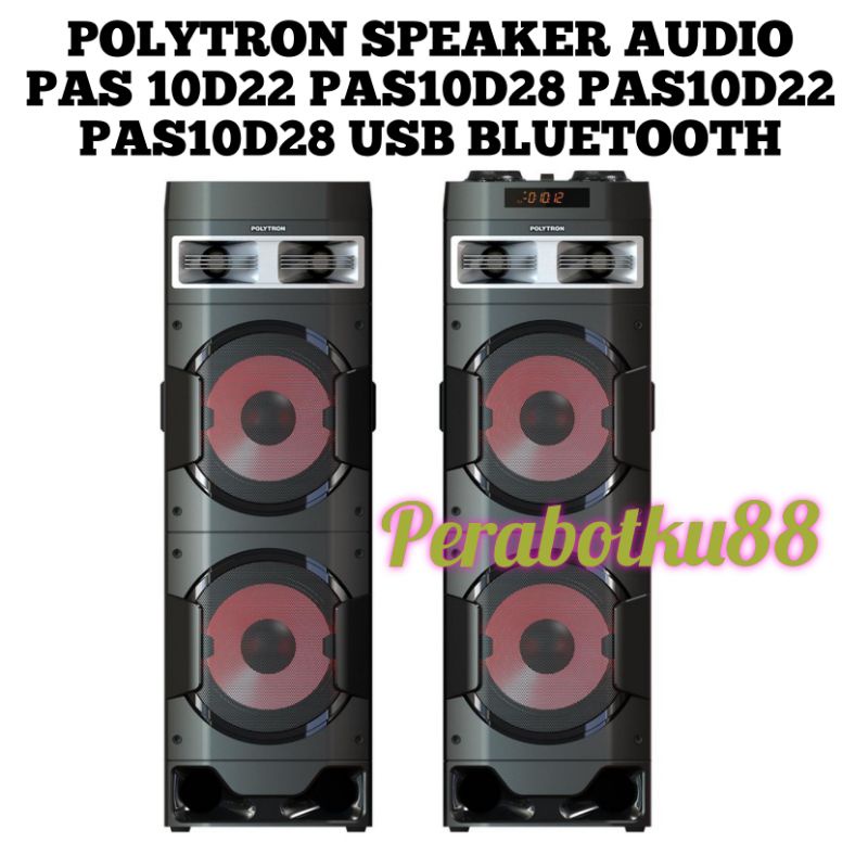 HARGA TERMURAH SPEAKER AKTIF POLYTRON PAS 10D22 PAS 10D28 USB BLUETOOTH PAS10D28 PAS10D22 SOUND SYSTEM AUDIO SPEAKER WIRELESS BLUETOOTH AUDIO