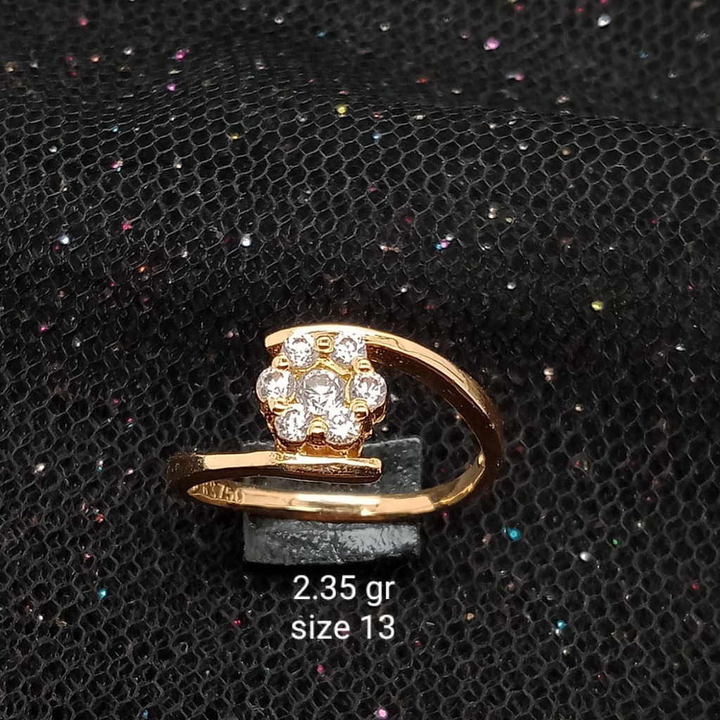 Cincin Emas 17K - 2.35 gr Kadar 750 - 467