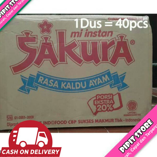 

Sakura Kuah Kaldu Ayam 1 Dus isi 40bungkus