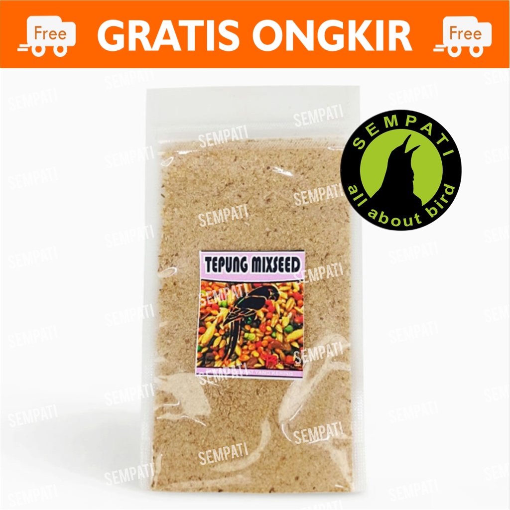 TEPUNG MIX SEED R FAM JAYA BIJI MILET CAMPUR MIXED SEED ORGANIC PAKAN BURUNG LOVEBIRD KENARI TPMIX