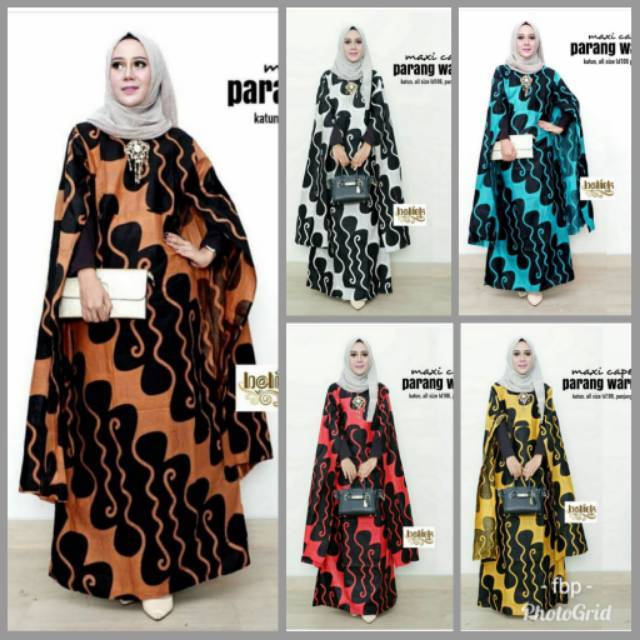 Maxy cape parang warna