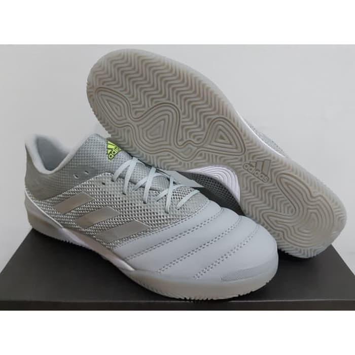 Sepatu Futsal Adidas Copa Sala 20.3 IN Grey Matte Silver