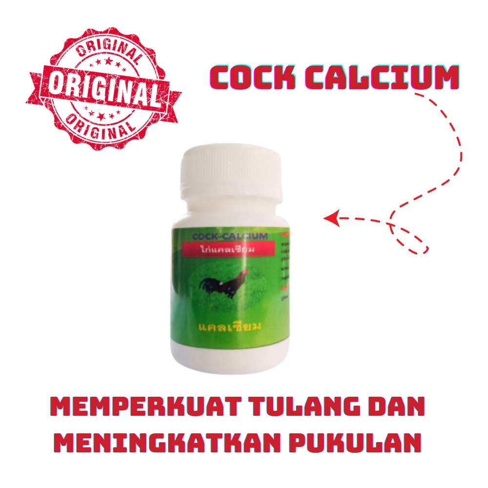 COCK CALSIUM - kalsium ayam aduan