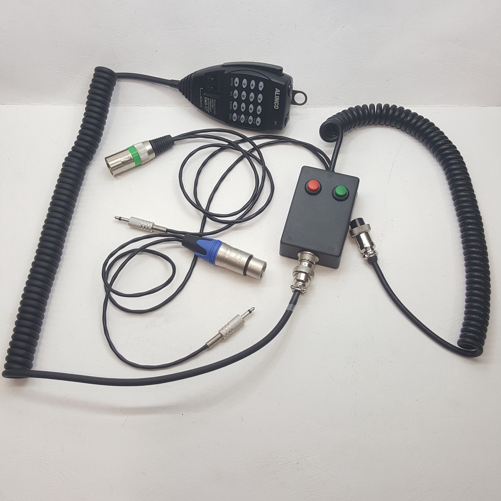 PTT RIG ALINCO DR 135 TO MIXER AUDIO SOUNCARD V8