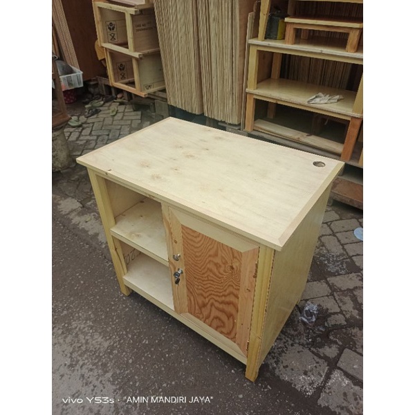 meja aquarium/meja kompor /meja komputer/meja kerja 80x50x80cm