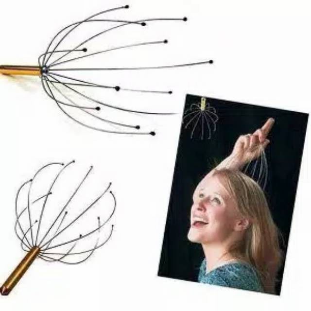 BOKOMA Alat Pijit Kepala Relaxing Kepala Penghilang Rasa Sakit Kepala Grosir