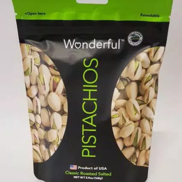 

Wonderful Pistachios Clasic Roasted Salted-Kacang Almond